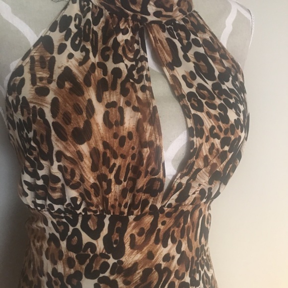 Halter leopard blouse - Picture 8 of 8